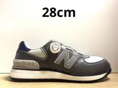 未使用 28cm 2E ニューバランスゴルフシューズUG574BJ4 グレー