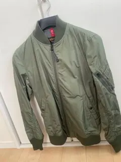 Alpha Industries MA-1ジャケット Mサイズ オリーブグリーン
