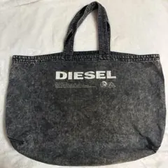 ディーゼル トートバッグ 肩掛け キャンバス ロゴ A4収納 ブレイブマン