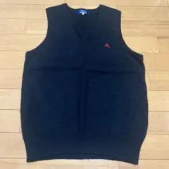 Burberry バーバリー ブルーレーベル ブラック ノースリーブ セーター