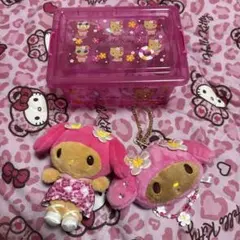 日焼キティ 日焼けマイメロ ぬいぐるみセット