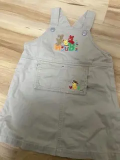 ミキハウスレトロホットビスケッツワンピース100