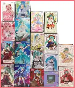 美少女フィギュアまとめ売り　【初音ミク】 初音ミク】美少女フィギュアまとめ売り 新品未開封品23点 - メルカリ