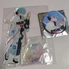 リゼロ　レム　アクリルスタンド　缶バッジ