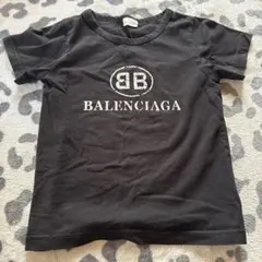 BALENCIAGA ラインストーン ロゴ Tシャツ - メルカリ