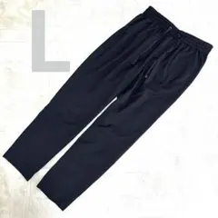 【BAYFLOW】テーパード スラックス 3 ブラック ウエストゴム 紐　黒