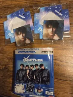 TOMORROW X TOGETHERビジュアルスクエアフォトシールウィズケース