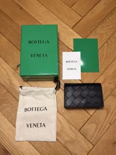 新品付属品完備Bottega Veneta イントレチャートカードケース