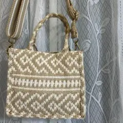 H&M ショルダーバッグ　ハンドバッグ　2way