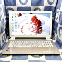 爆速SSD500GB☆i5☆人気白ノートパソコン♡ブルーレイ&カメラ！Win11