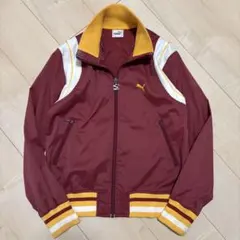 ヴィンテージ　PUMA プーマ　トラックジャケット　90s バーガンディ