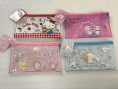 サンリオ キャラクターポーチ 4点セット