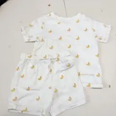 GELATO PIQUE バナナ柄 ベビーパジャマ