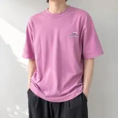 O’NEIL ワンポイントロゴ半袖Tシャツ L くすみピンク #225のサムネイル