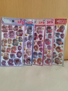 名探偵コナン　うるちゅるポップシール　5種セット　正規品