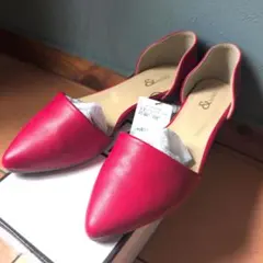 美品！！　P&D パンプス 赤 Lサイズのサムネイル