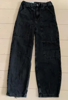 ZARA ブラック デニム パンツ