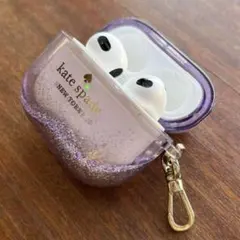 kate spade NewYork リキッド グリッター エアーポッズ ケース