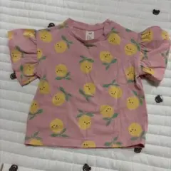 H&M ベビー Tシャツ レモン柄 ピンク 80cmのサムネイル