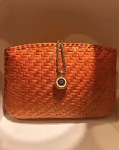【未使用品】ヴィンテージ２wayバッグ　クラッチ　チェーンショルダー
