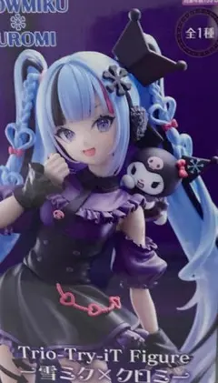 TrioTryiT Figure 雪ミク クロミ管理番号272602220941