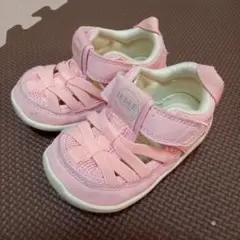 イフミー 13.5cm 水陸両用ウォーターシューズ ピンク サンダル