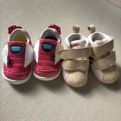 靴12ｃｍ　2足セット★IFME スニーカー こまちasics　SUKU2