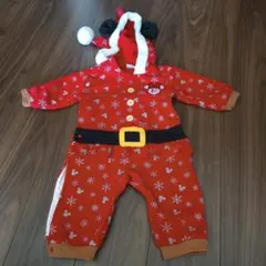 Disney ベビー クリスマス ロンパース 80cm