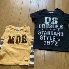 ダブルB  タンクトップ80  Tシャツ90