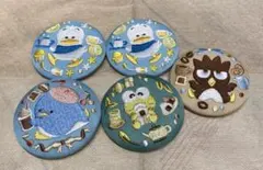 サンリオ　刺繍缶バッジ　5個セット