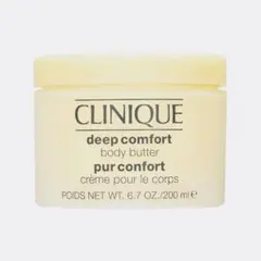 【CLINIQUE 】☆新品未使用☆ディープコンフォートボディバター 200mLのサムネイル
