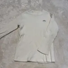 r ホワイト 長袖カットソー 90