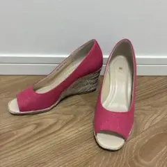 【超美品】ダイアナ　パンプス　サンダル　オープントゥ　webショップ限定のサムネイル