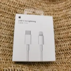 純正Apple USB-C to Lightningケーブル 1m