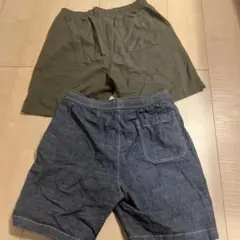 ユニクロ　ハーフパンツセット