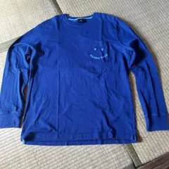 PS paul smith青 長袖カットソー 胸ポケット付き