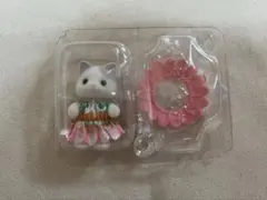 シルバニアファミリー　赤ちゃん妖精の森のなかまたち　 ラテネコの赤ちゃん