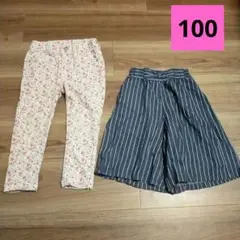 パンツ　2枚セット　100