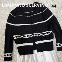イタリア製 高級美品 ERMANNO SCERVINO スパンコール刺繍 ニット