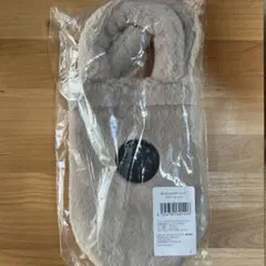 ボトルショルダーバッグ　ファーベージュ　スタバ