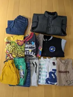 男の子　まとめ売り　春　夏　キッズ　130cm　14点　無印良品