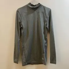 K1574 NIKE ハイネック 長袖ウェア グレー メンズ M