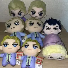 吉良吉影 ぬいぐるみ ちびぐるみ ちみっともぬい まとめ売り 8体セットのサムネイル