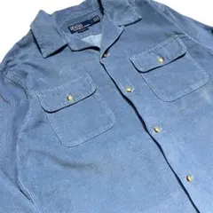 90s～Polo by Ralph Lauren 開襟シャツ コーデュロイ