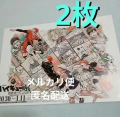 ハイキュー!!展 挑戦者たち フライヤー 2枚セット - メルカリ