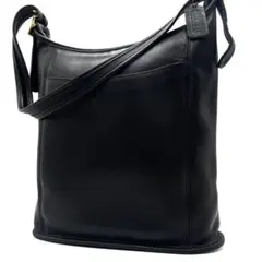 Vintage coach shoulder bag black 9060