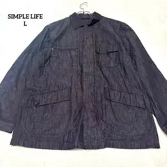 2026年最新】SIMPLE LIFE メンズ Gジャン・デニムジャケットの人気 
