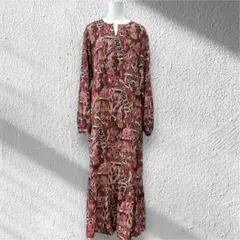 美品◆KEITA MARUYAMA×nico and... アソート柄ワンピース