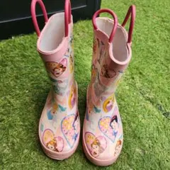 디즈니 프린세스 키즈 레인부츠 핑크 17cm 레인부츠