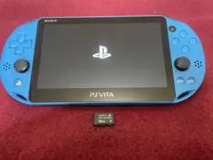 PS Vita アクアブルー 32GBメモリーカードセット（PCH-2000）